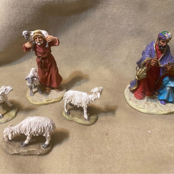 department 56 little town of bethlehem nativity***LOT OF 13 PIECES/Vintage - Picture 4 of 12